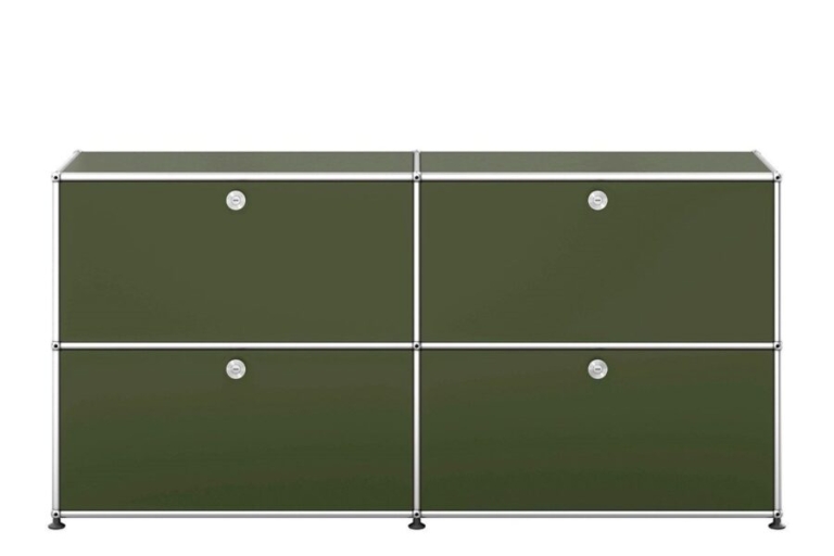 nieuwe kleur 65480_usm-haller-sideboard-2x2-met-4-klepdeuren-limited-olive-green_detail